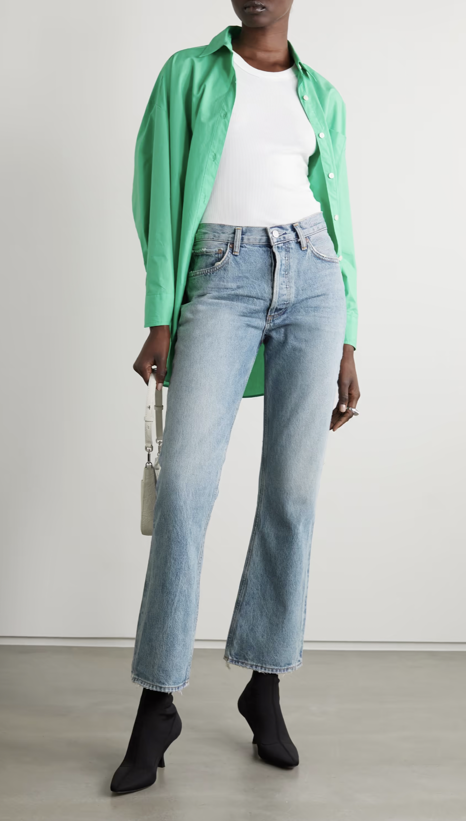 Blue Monki Femme Vêtements Pantalons & Jeans Jeans Bootcut jeans Metallic flared trousers 