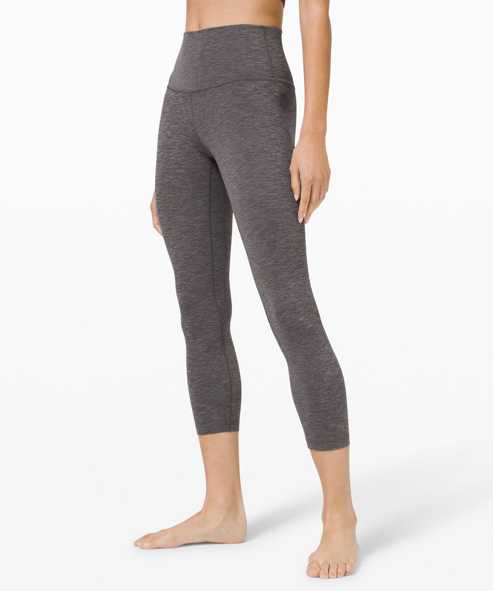 Women's Power Flex Yoga Pants Capris Printed Workout Leggings for