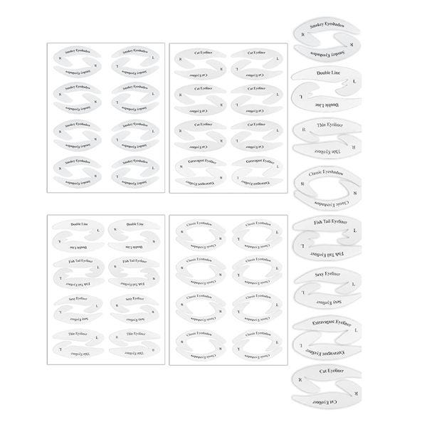 Set de plantillas para sombras de ojos