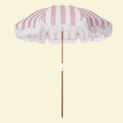 Pink Boho Beach Umbrella