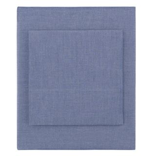 Blue Chambray Sheet Set
