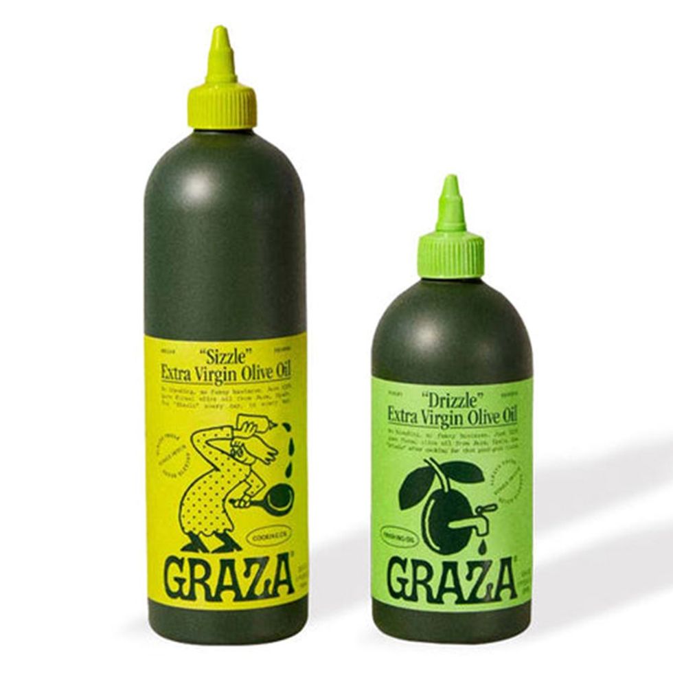“Drizzle” and “Sizzle” Extra Virgin Olive Oil