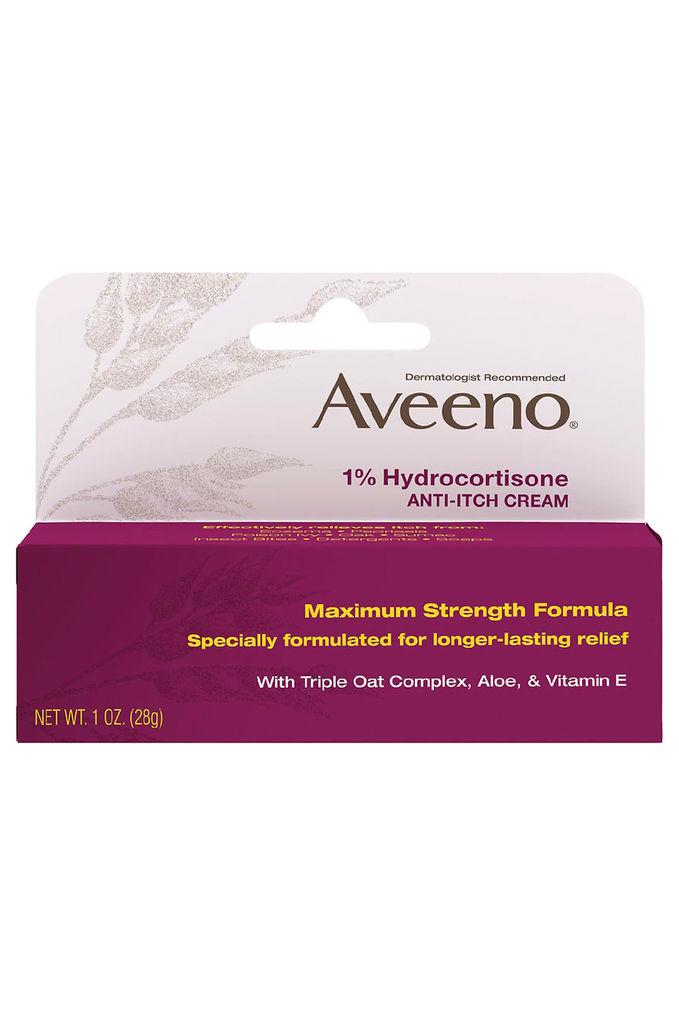 Aveeno Maximum Strength 1% Hydrocortisone Cream