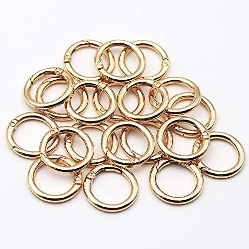 20pcs Trigger Spring O-Rings (Gold, 3/4 inch)
