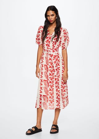 Printed Cotton Dress