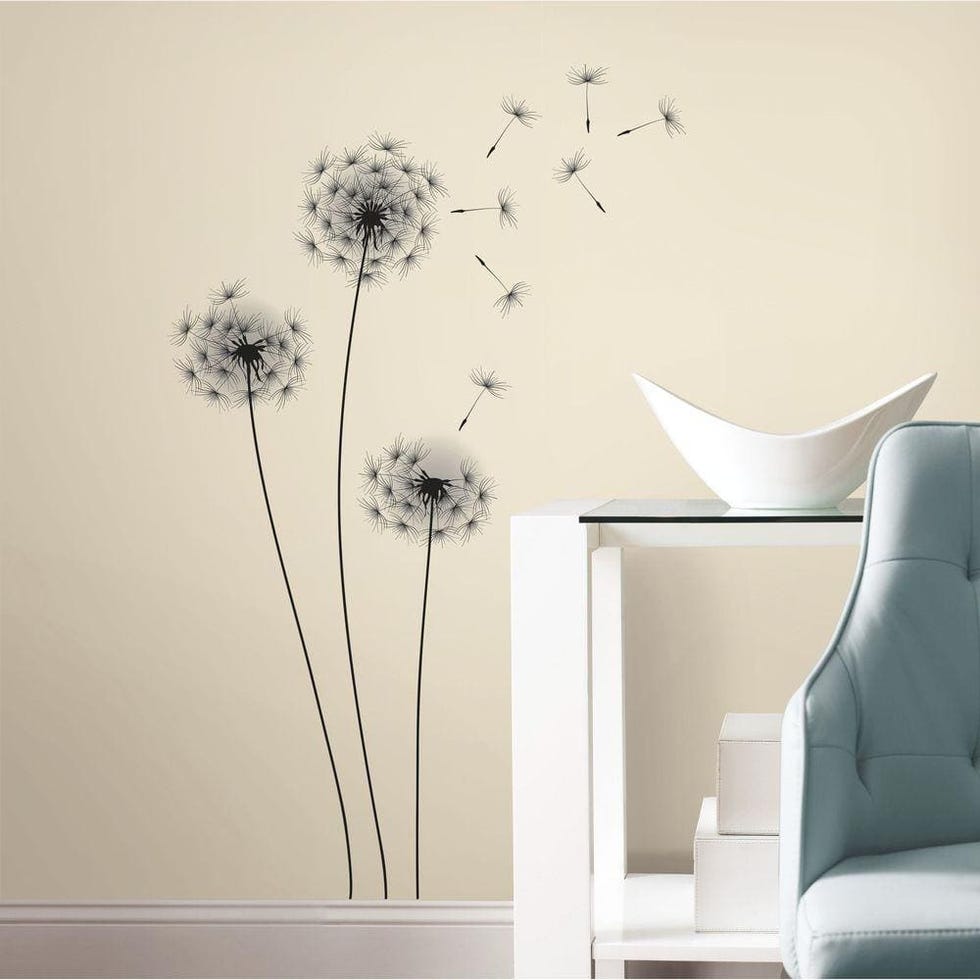 Dandelion Peel and Stick Wall Decals