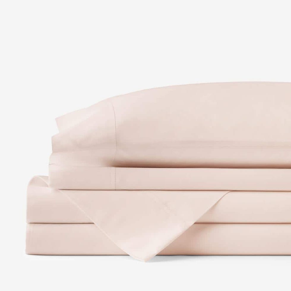 300-Thread Count Cotton Percale Twin Sheet Set