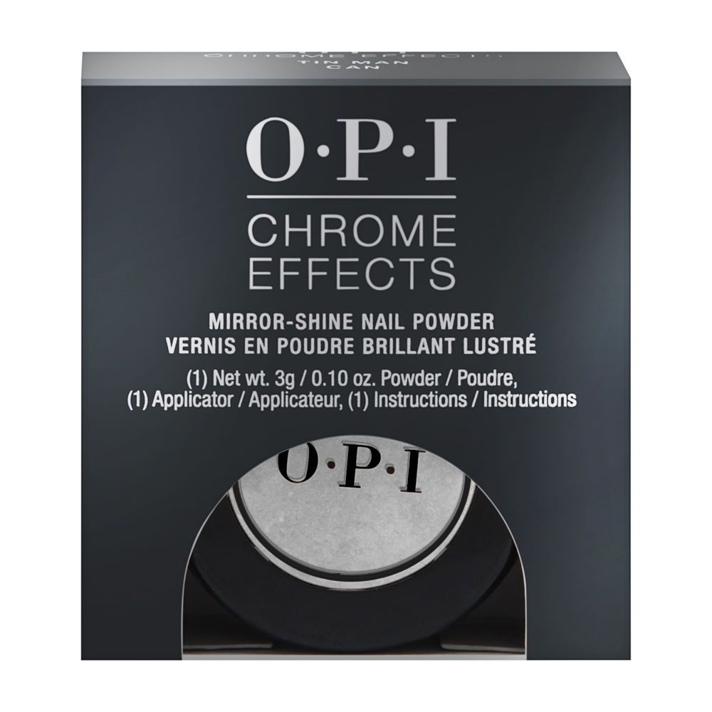 Chrome Effects Mirror Shine Nail Powder CP001 - Tin Man Can