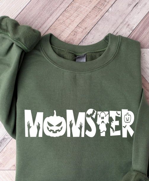 'Momster' Halloween Sweatshirt