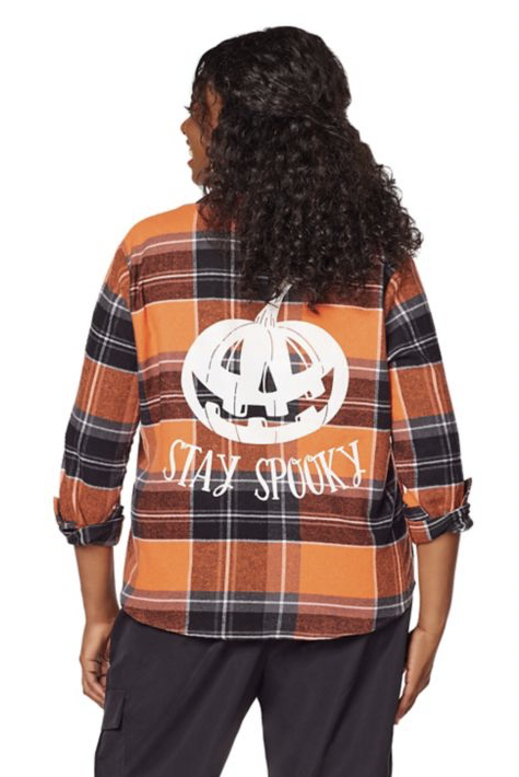 Stay Spooky Flannel Shirt