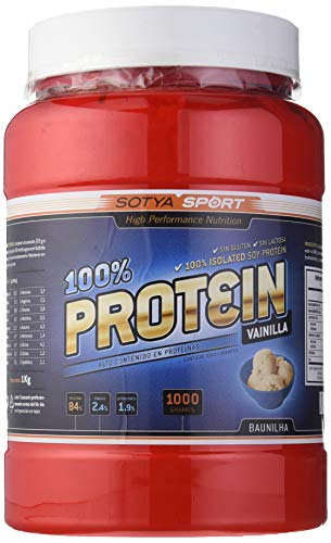 REBAJAS AL 50%: Proteína Soja 100% Vainilla 1 kg