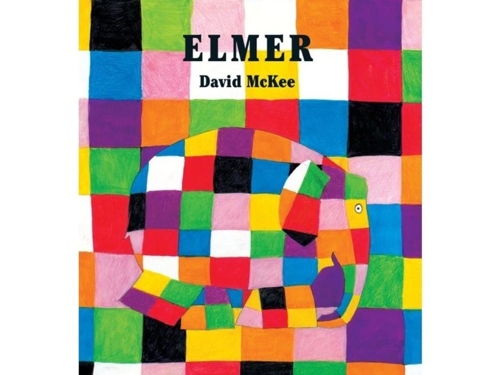 De 3 a 6 años: Elmer, de David Mckee