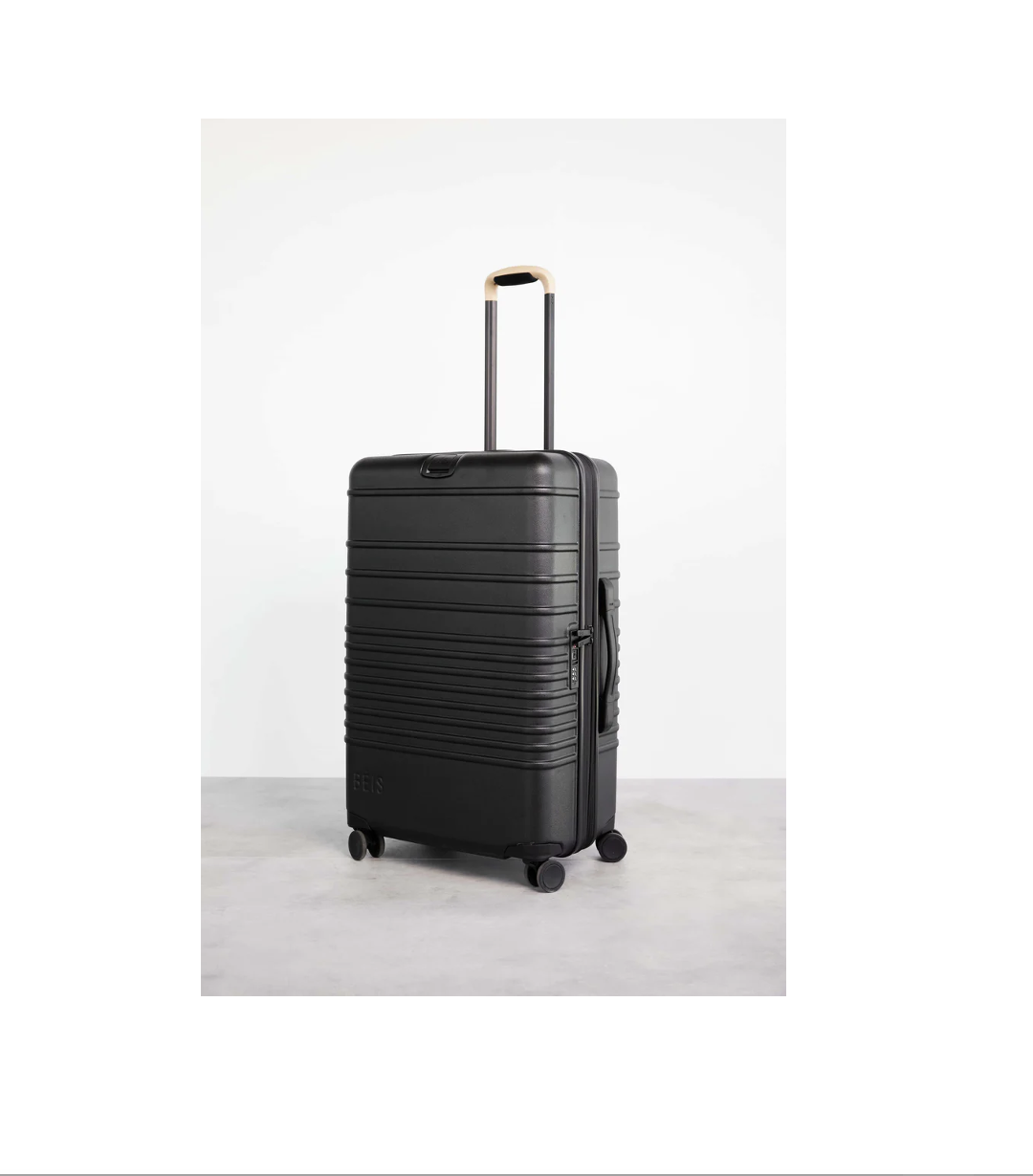 it large black suitcase