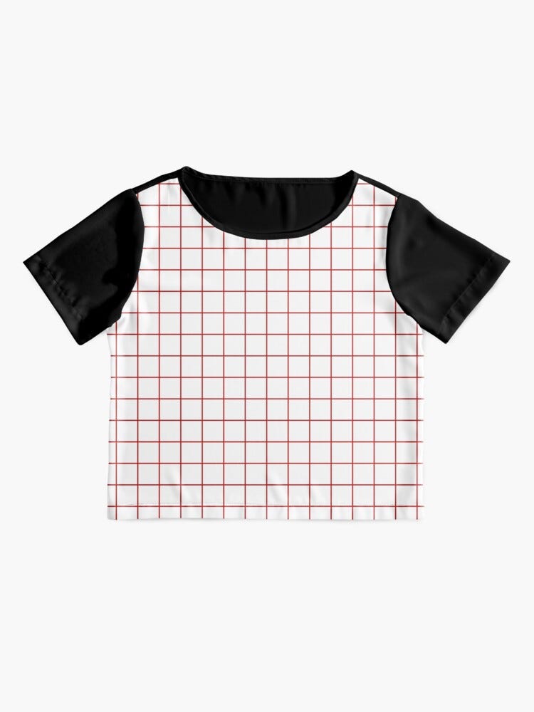 Red Grid Shirt