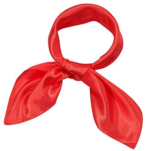 Red Satin Handkerchief