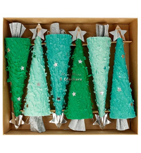 Christmas Tree Crackers (x 6)
