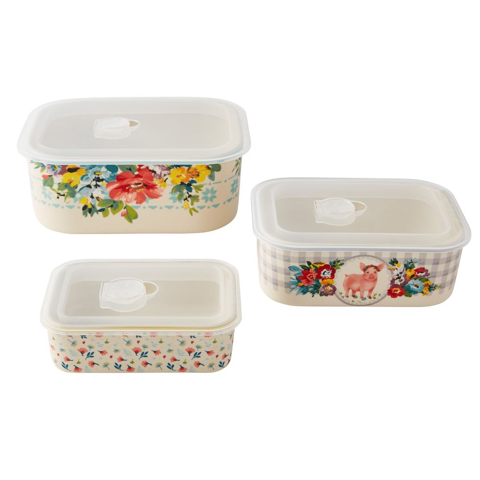 The Pioneer Woman Rectangle Ceramic Nesting Bowls