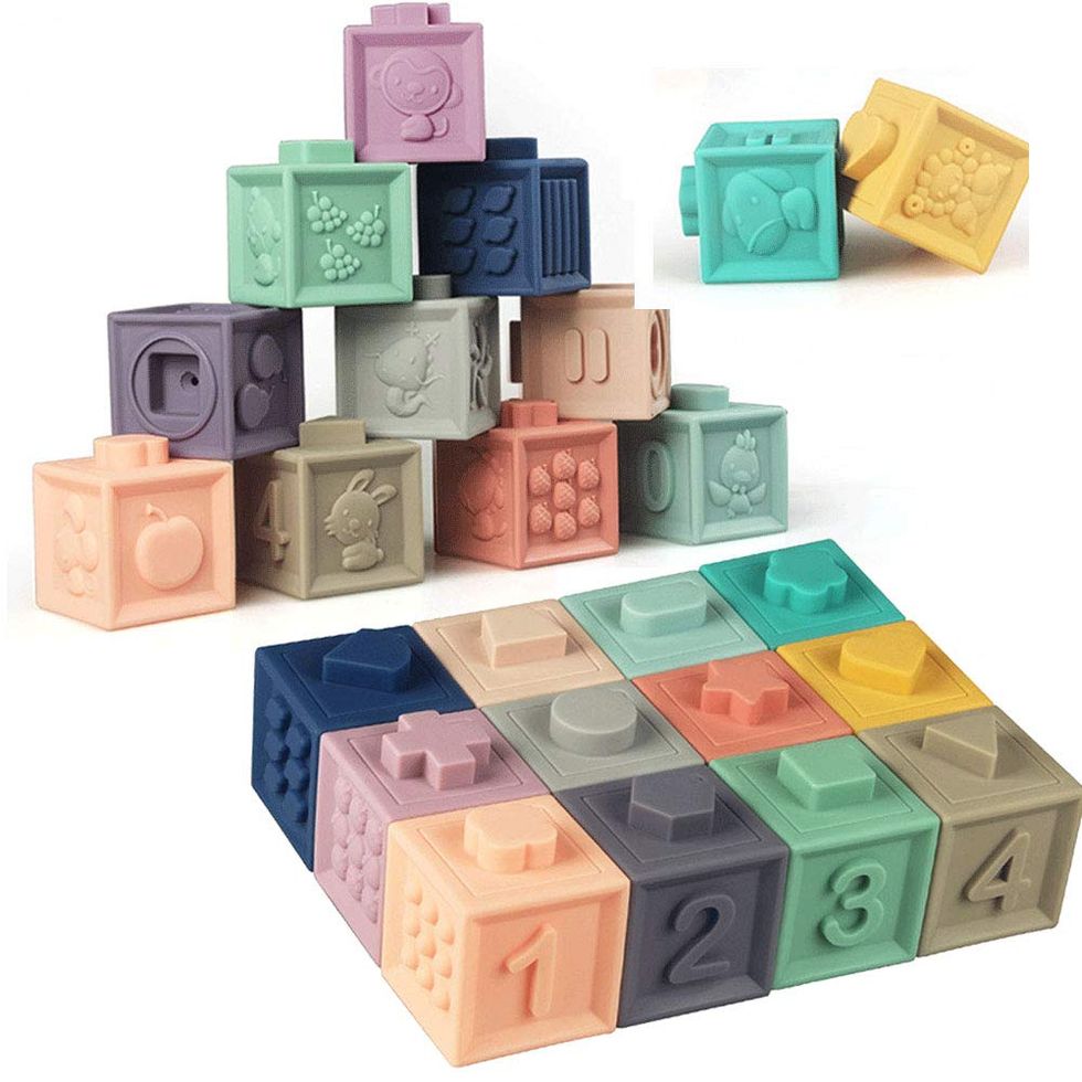 Soft Stacking Blocks for Baby 