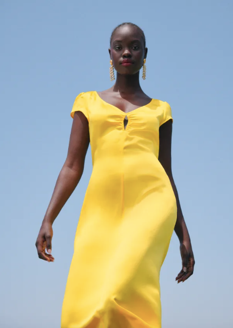 Scottie Silk Dress