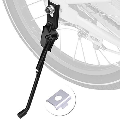 Blanchel Bicycle Kickstand Adjustable Aluminum Alloy MTB Bike Stand With Anti-slip Rubber Foot Bicycle Parking Rack 