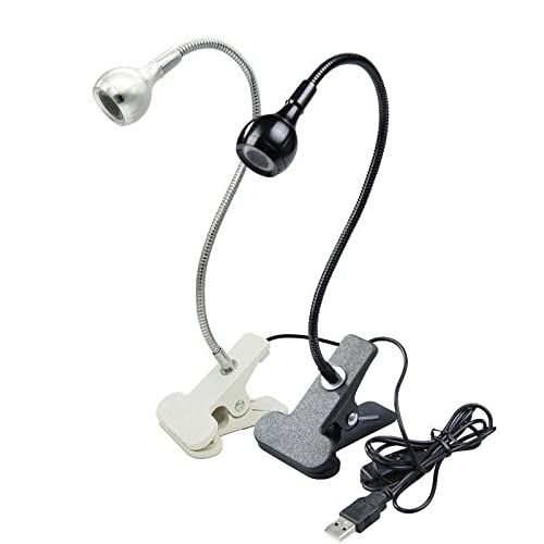 LED Black Light Lamp with Gooseneck & Clamp Fixtures 