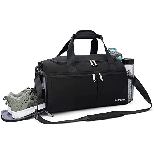 Small Gym Bag with Shoe Compartment