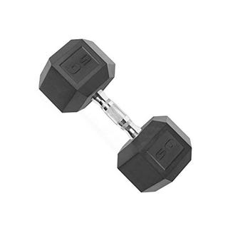 CAP 50 LB Coated Hex Dumbbell CAP 50 LB Coated Hex Dumbbell