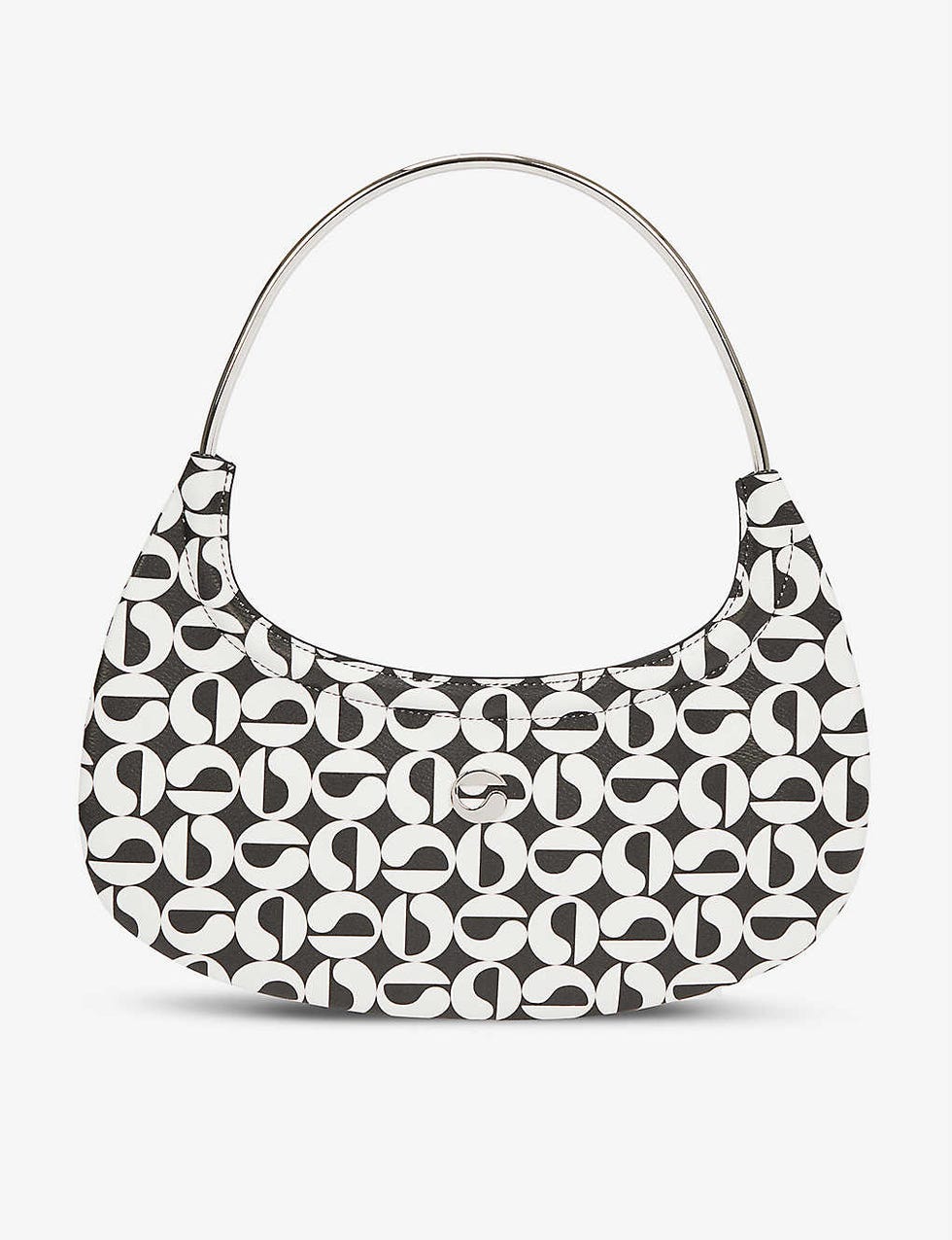 Swipe All-Over Monogram Baguette Bag