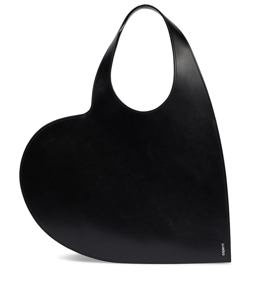 Heart Leather Tote