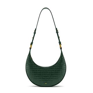 Carly Saddle Bag - Dark Green