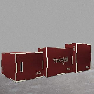 Yes4All 3 in 1 Non-Slip Wooden Plyo Box Yes4All 3 in 1 Non-Slip Wooden Plyo Box