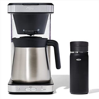 OXO Brew 8 Cup Coffee Maker + OXO 16 Oz Thermal Mug OXO Brew 8 Cup Coffee Maker + OXO 16 Oz Thermal Mug