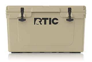 RTIC Hard Cooler, 45 qt, Tan RTIC Hard Cooler, 45 qt, Tan