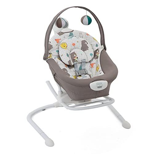Dream On Me Rock With Me 2-in-1 Rocker And Stationary Seat, Compact  Portable Infant Rocker With Removable Toy Bar Rocking Chair : Target