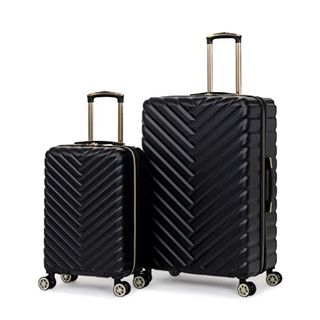 Hardside Chevron Expandable Luggage, 2-Piece Set