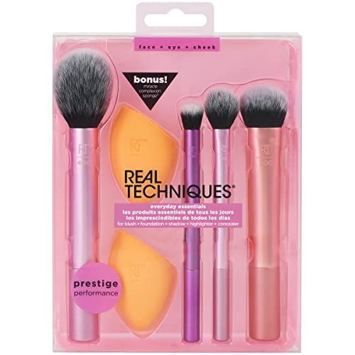 Makeup Brush Set with Sponge Blenders