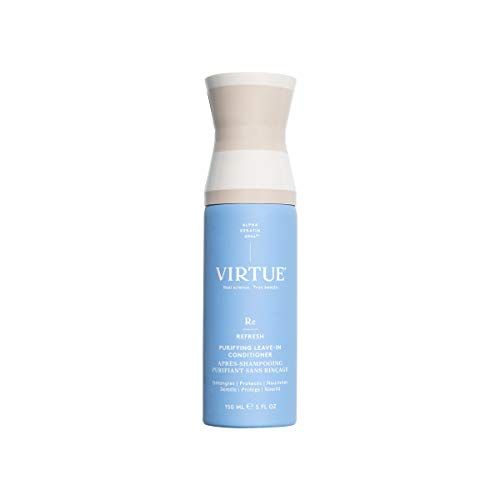 VIRTUE Purifying Leave-in Conditioner 5 FL OZ | Alpha Keratin Detangles, Protects, Nourishes Hair | Sulfate Free, Paraben Free, Color Safe, Vegan