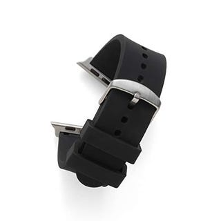 Speidel Flat Black Silicone Apple Watch Band Speidel Flat Black Silicone Apple Watch Band