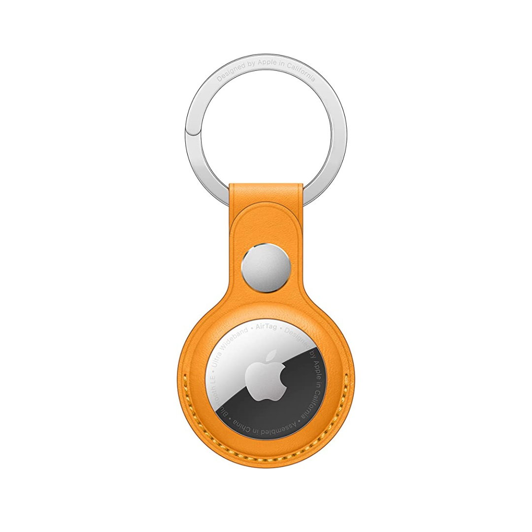 AirTag Leather Key Ring 