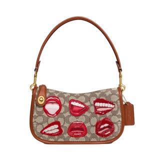 Coach X Tom Wesselmann Swinger In Signature Textile Jacquard