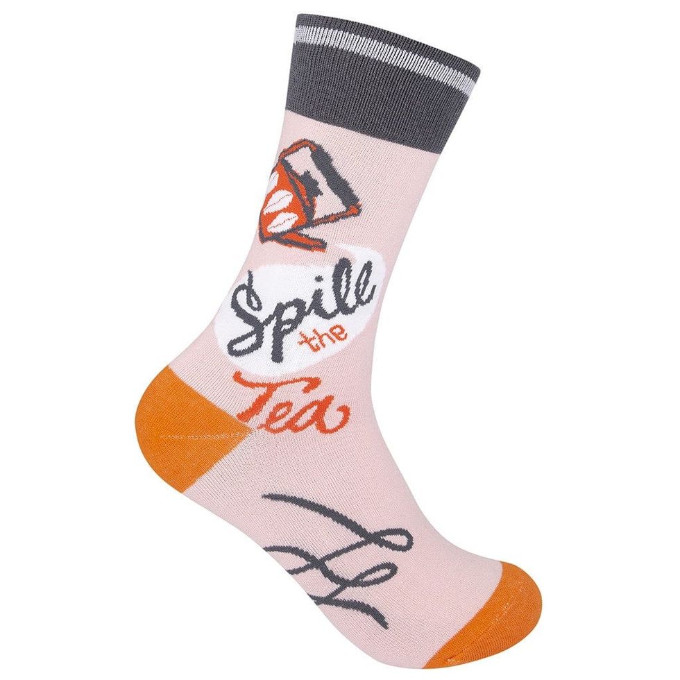 'Spill the Tea' Unisex Crew Socks