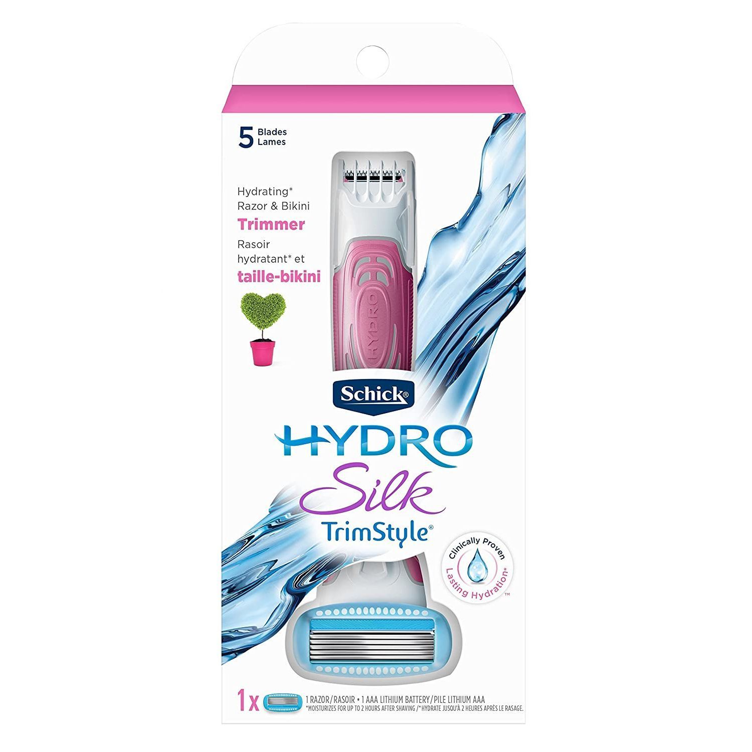 Hydro Silk TrimStyle Razor with Bikini Trimmer