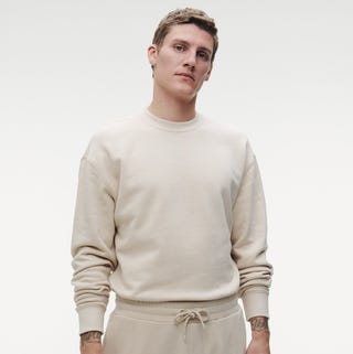 Naadam Cashmere Terry Crewneck Sweatshirt Naadam Cashmere Terry Crewneck Sweatshirt