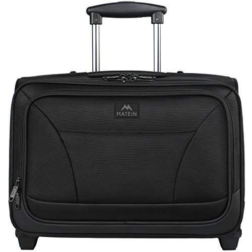 Rolling Laptop Bag 17 inch Wheeled Briefcase