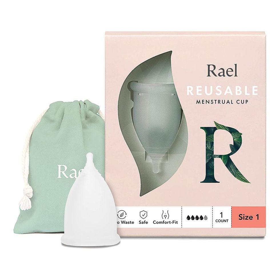 Rael Rael Reusable Menstrual Cups Is Filled With Period-Product