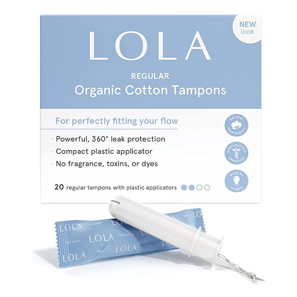 Lola Regular Organic Cotton Tampons
