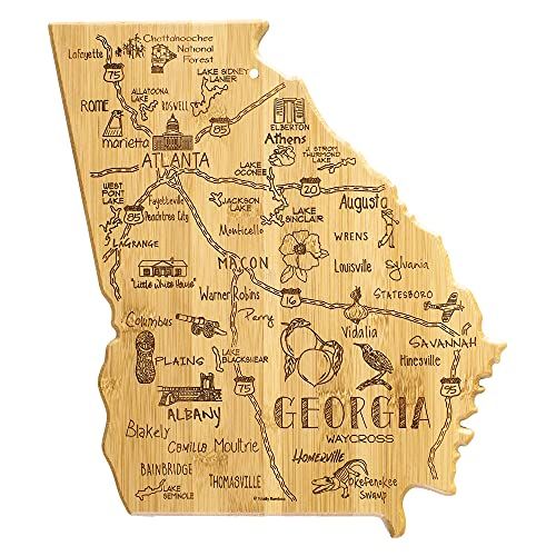 Georgia State-Shaped Cutting Board