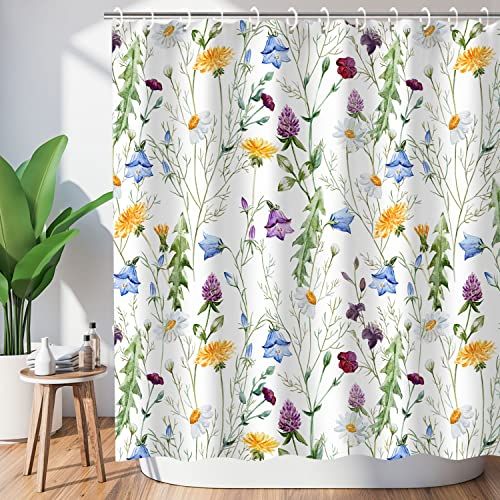 Floral Shower Curtain 