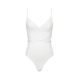 The Wrap Plunge maillot