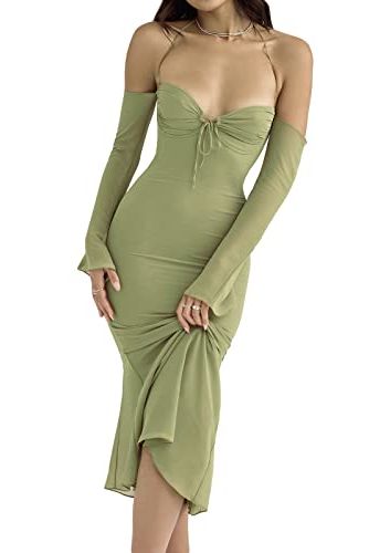 Women Sleeveless Backless Cutout Maxi Dress